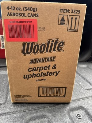 Woolite Advantage Carpet & Upholstery Cleaner, 3325, 12 Ounce (Pack of 4)