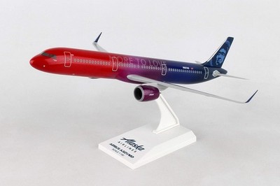 NEW SkyMarks Alaska Airlines A321neo ''More To Love'', 1/150 Scale - SKR977