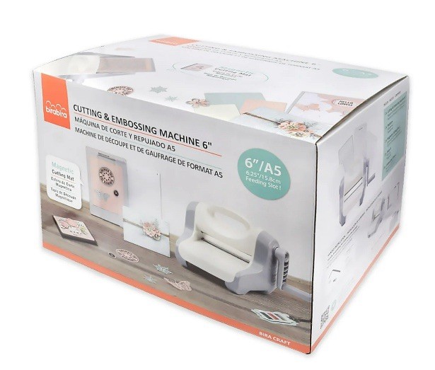 Birabira Cutting & Embossing machine 6”/A5 Crafts Magnetic Plataform