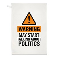 Gift Base WeißE Lustige Labour Tory Trump Witz KüChentuch, 100% Baumwolle