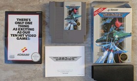 Gradius - Nintendo NES gioco PAL B - CONFEZIONE ORIGINALE - CIB