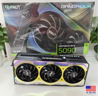 Palit RTX 5090 GameRock GPU Model No Core & VRAM (For Parts) | Ships from USA