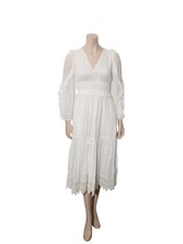 ULLA JOHNSON Long Sleeve Maxi Dress (SIZE 2)