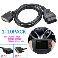 Lots Of Obd2 Cable For Launch Crp 123x Pro Creader Vii Crp 129 Viii Scan Tool