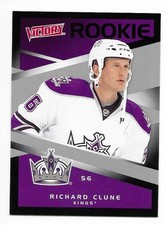 2010-11 Upper Deck Victory Black Richard Clune RC Parallel SSP #222