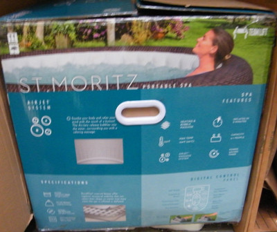 Bestway St Moritz AirJet Inflatable Hot Tub  NIOB  Local Pickup Only