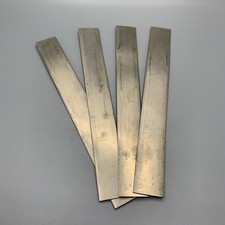6" x .75 Solid Sterling Silver 21 Gauge Sheet For Jewelry Making. 4 Pack 84g