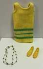 VINTAGE BARBIE FRANCIE TWIGGY DO’S #1725 ORIGINAL TAGGED DRESS SHOES & NECKLACE
