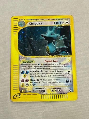 Pokemon Kingdra Aquapolis 148/147