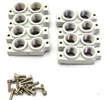 Lot of 8x SMC SY5000-6A-01 Port Block Assembly