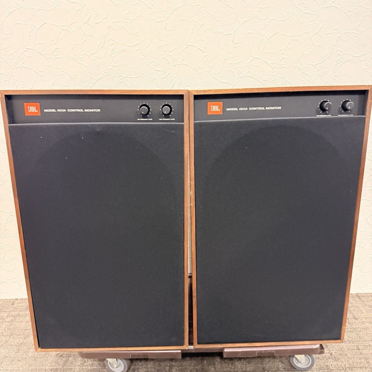 Vintage JBL Model 4312A Control Monitor Speakers for sale online