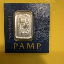 PAMP Suisse 1g Platinum Bar .9995 Fineness Veriscan Assay Card 2488.28 per troy oz