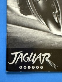 Super Burnout   --  ATARI Jaguar Instruction Manual Booklet Only, NO GAME