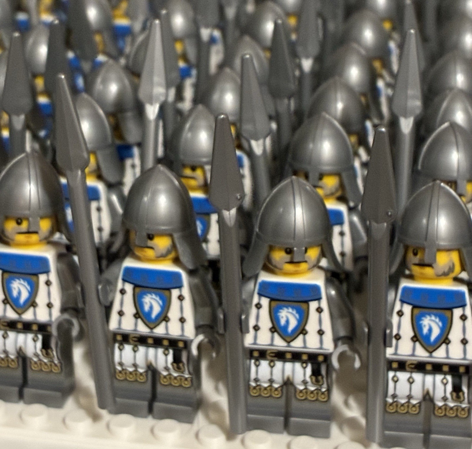 LEGO Castle HORSE KNIGHT Lot Of 20 MINIFIGURES Creator Set 31168 Medieval #2