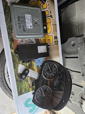 BMW N53 MSD80 DME ECU + CAS + KEY + Instrument Cluster