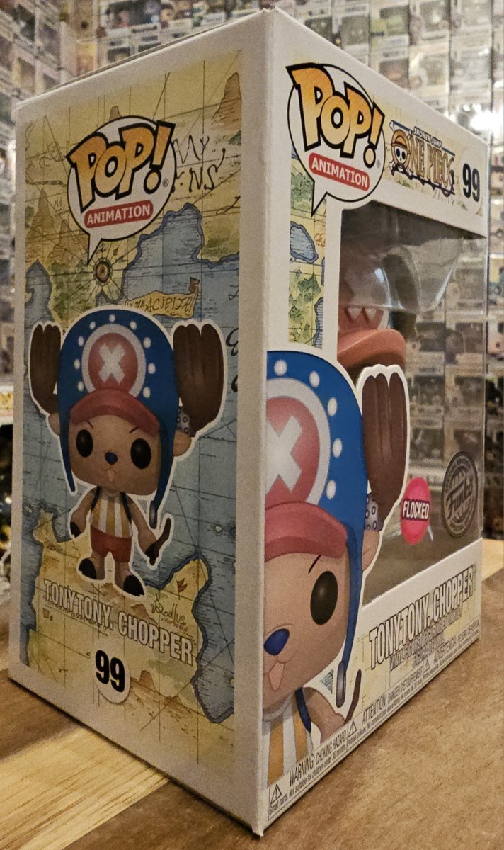 Funko Pop One Piece Tony Tony Chopper Flocked #99 Special Edition