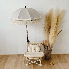 Stroller Parasol Folding Portable Stroller Umbrella for Picnic Outdoor Beach