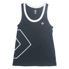 CONVERSE Damen Weste Schwarz Ärmellos XS