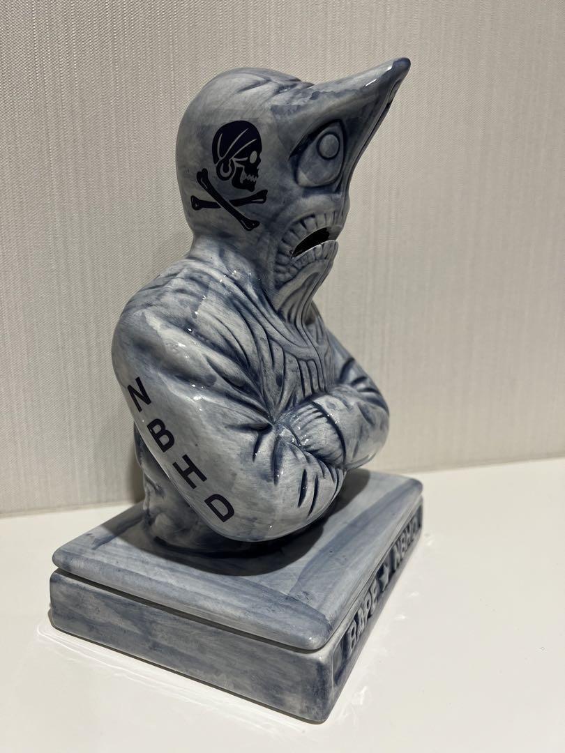 SILVER◆BAPE NBHD SHARK INCENSE CHAMBER BAPE x Neighborhood Shark Incense Chamber Black Silver