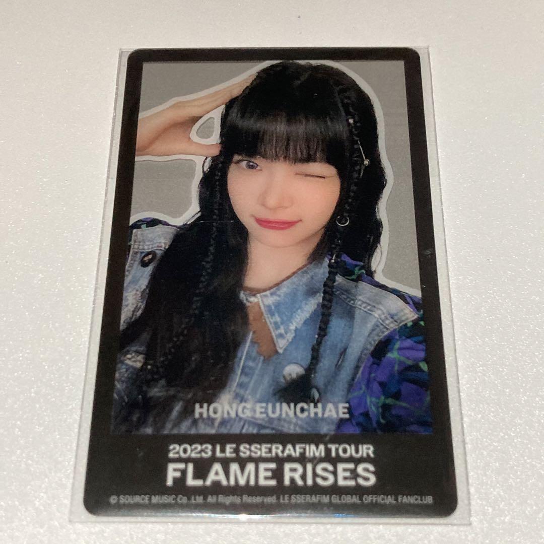 LESSERAFIM 咲良 サクラ トレカ FLAME RISES LE SSERAFIM LESSERAFIM TOUR FLAME RISES IN JAPAN FC LIMITED
