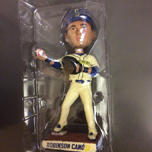 Robinson Cano Bobblehead Seattle Mariners Throwing Arm Pose 2016 Root Sports NIB - Picture 5 of 8