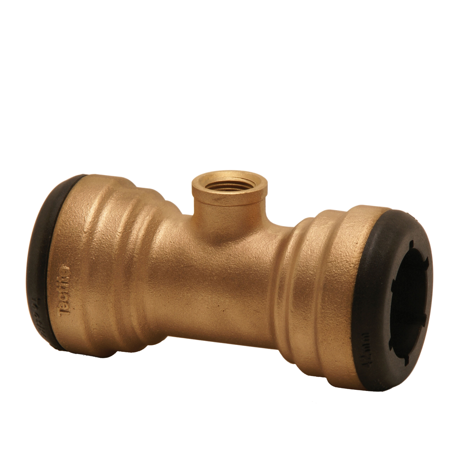 Tectite Pro Female Branch Tee, DZR Brass, 15 x 15mm x 1/2"" inch, TX30 - 65840