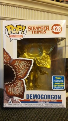 gold demogorgon funko