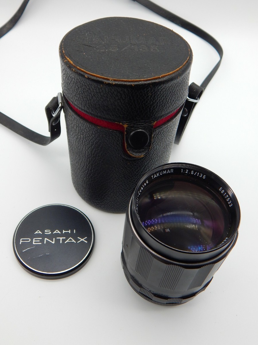 PENTAX ASAHI OPT. CO TAKUMAR 1:2.5-135 JAPAN SUPER-MULTI