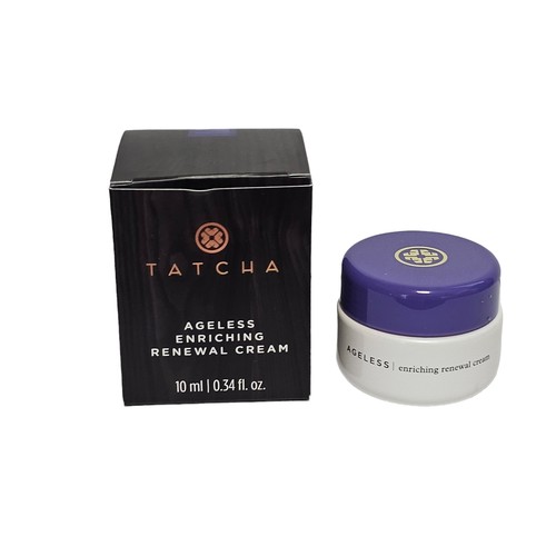 Tatcha AGELESS Enriching Renewal Cream 0.34 fl.oz. travel Size NEW - Picture 2 of 6