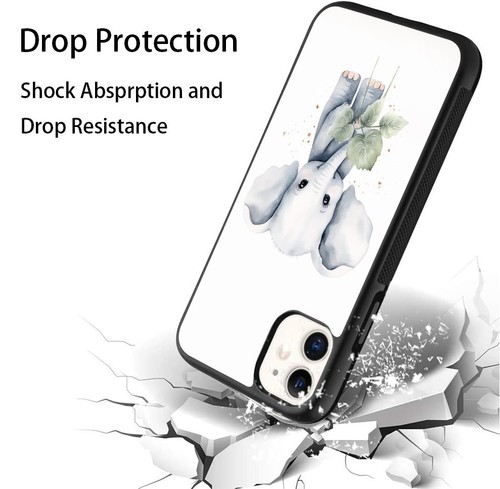 textured Cute tribal elephant TPU Cover For Apple iPhone For Samsung - Picture 10 of 25