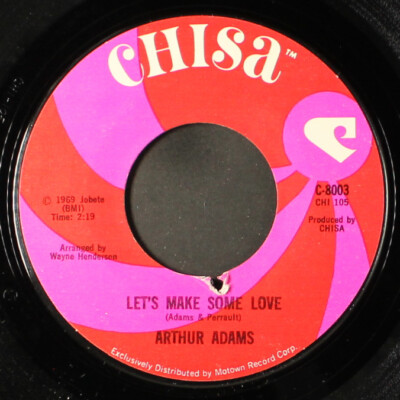 ARTHUR ADAMS: it's private tonight / let's make some love CHISA 7