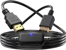 PS2 to HDMI, 6.56FT PS2 HDMI Converter, 1080P Upscaler HDTV Cable for Sony Plays