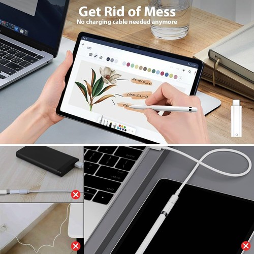 USB-C to Pencil Adater Compatible with Apple Pencil 1St Generation USB C Male... - Picture 7 of 7