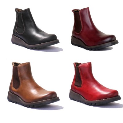 fly black boots size 4