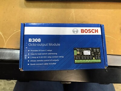 Bosch B308 Octo-Output Interface Module 8 Form C Relays Sealed Used | eBay