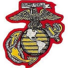 Usmc - Original Famous Patches & Appliques, Bestickt Zum Aufnähen Aufbügeln
