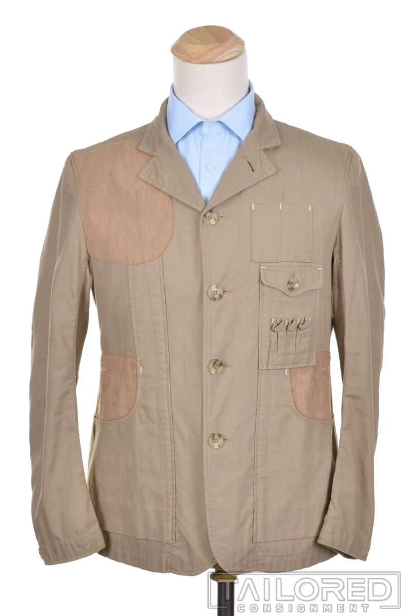ENGINEERED GARMENTS Beige Cotton Mens Hunting Shooting Jacket Coat