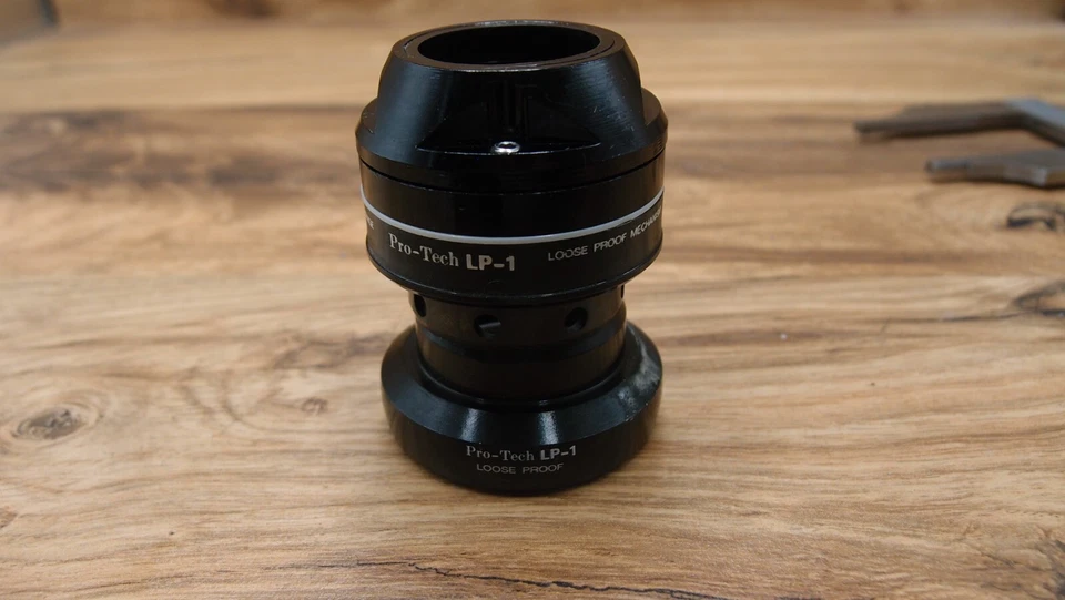 1990's BMX headset Tange PRO TECH LP1 loose proof mechanism Japan 1 1/8 in - Image 4 of 4