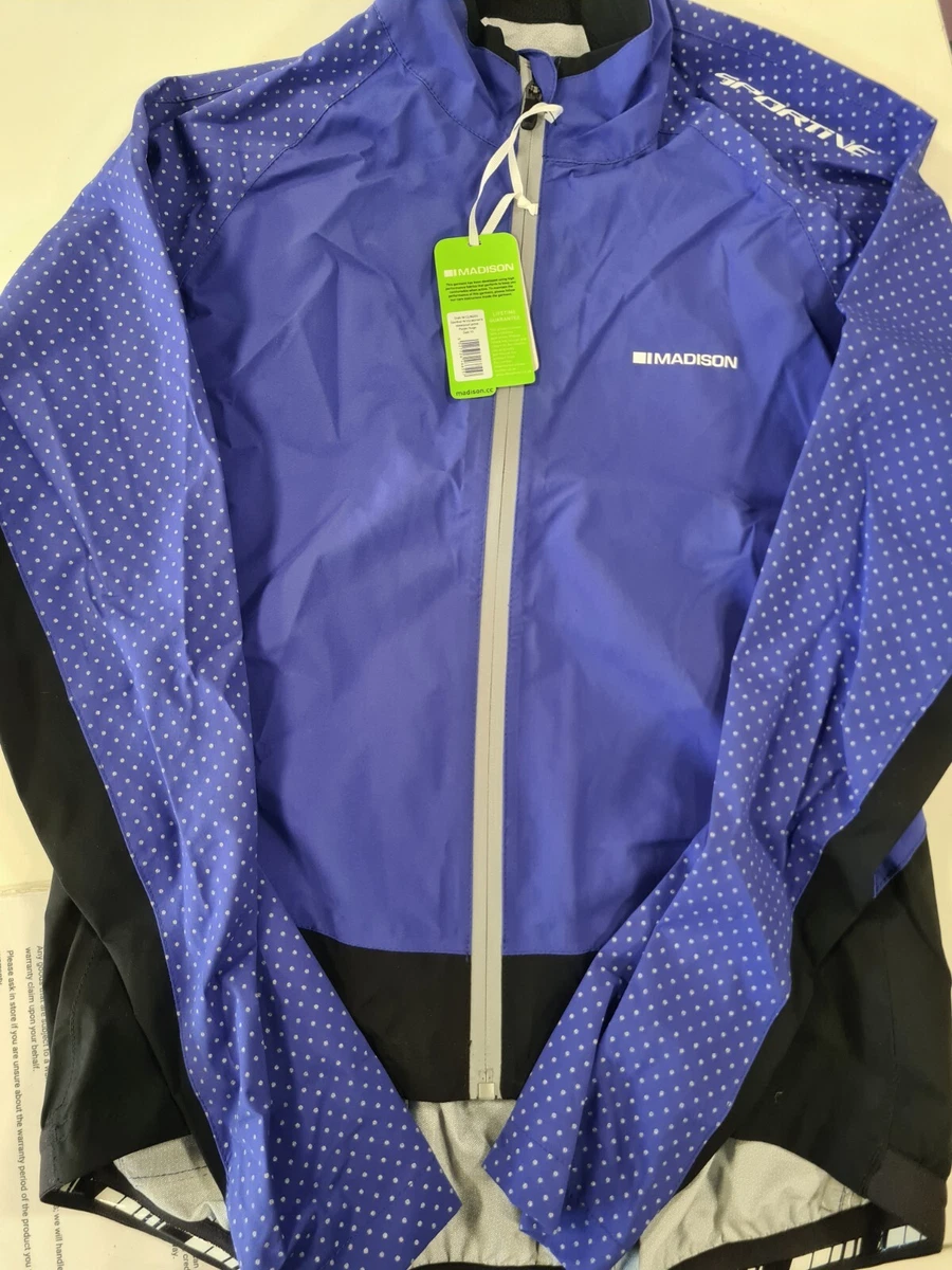 Madison Sportive Hi Viz Women s Waterproof Cycling Jacket Biking
