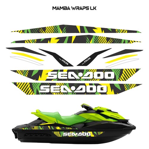 SEADOO JETSKI GTS GTI GTR 130 155 170 215 201219 DECAL GRAPHICS