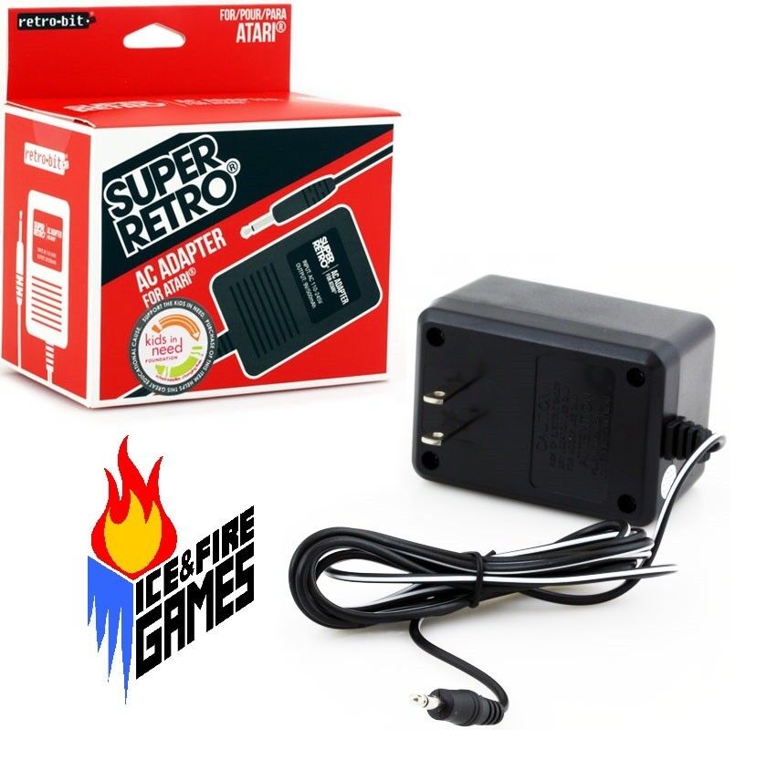 AC Adapter for the Atari 2600 System - Very popular Cord lowest price Ft. 6 Power