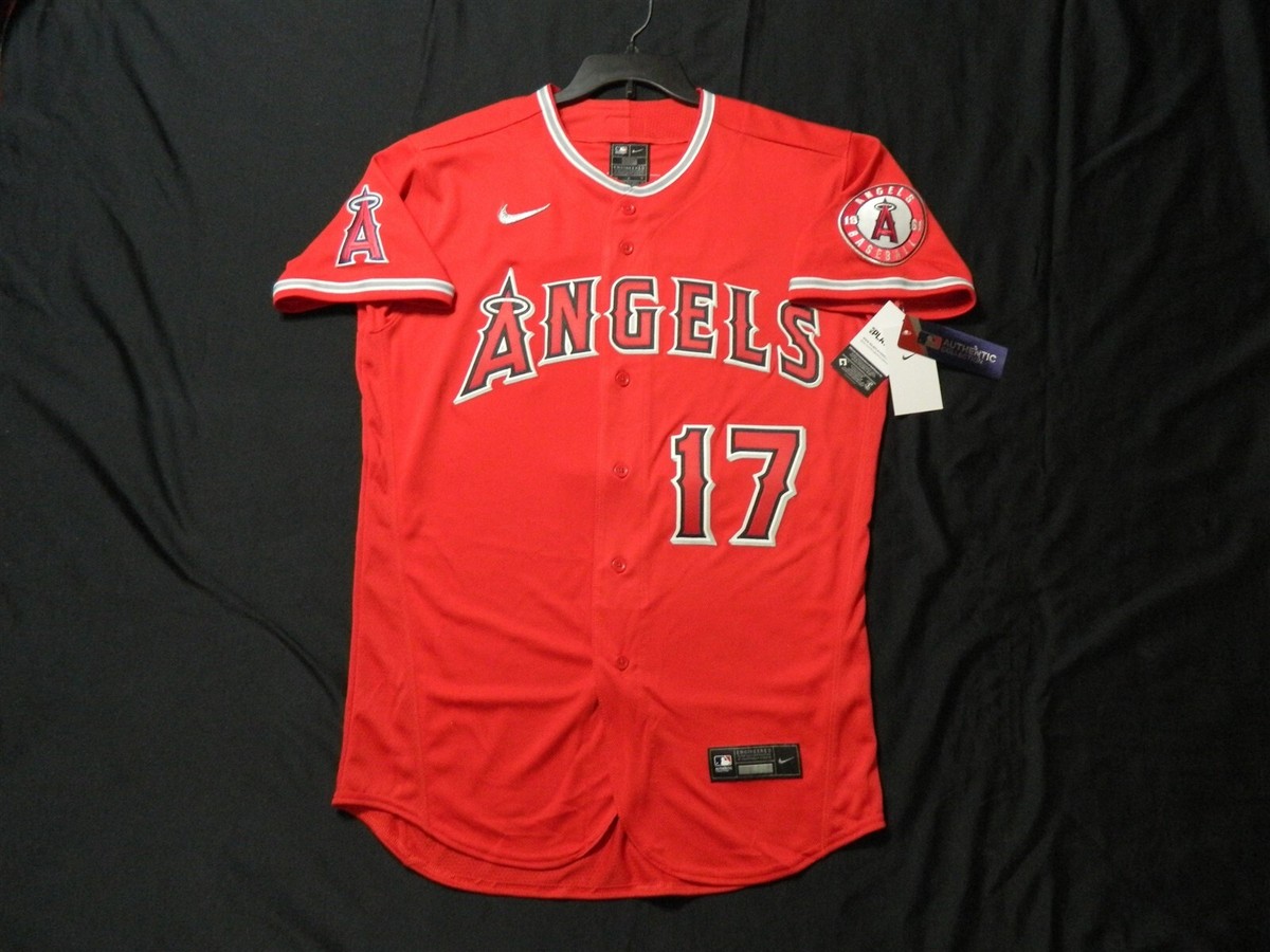 Authentic Shohei Ohtani Anaheim Angels Red Alternate Flex