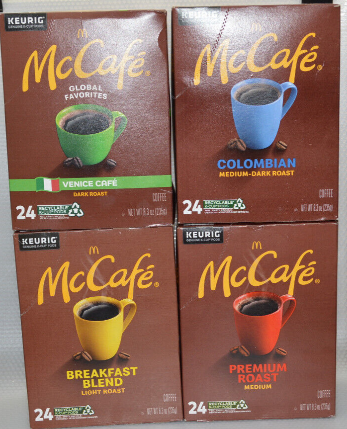 Mc Cafe 24 KEURIG Coffee K-CUP Pods Collection Premium Roast