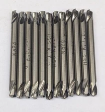 12 Kromhard Number Size #24 Double End Drill Bits 135° Split Point HSS UK