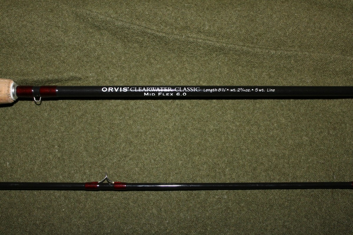 Orvis 865-2 2pc Mid Flex 6.0 Fly Fishing Rod 8 1/2' 5wt | eBay Orvis 865-2 2pc Mid Flex 6.0 Fly Fishing Rod 8 1/2' 5wt | eBay