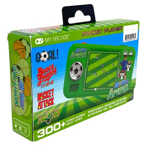 My Arcade Gioco di Calcio Elettronico Pocket Player 7 Giochi con Licenza 300 Giochi Bonus - Foto 4 di 5