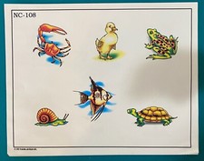 Spaulding and Rogers Tattoo Flash Sheet NC-108