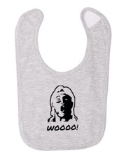 Ric Nature Boy Flair Funny Baby Bib Infant Cotton Child Wrestling Parody Apron