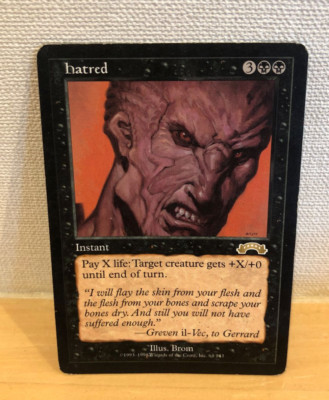 MTG 憎悪 Hatred EXO 英語版 4枚分 Amazon.co.jp: MTG 憎悪 Hatred EXO 英語版 4枚分 : おもちゃ
