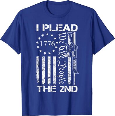 I Plead The 2nd Amendment We The People / USA Unisex T-Shirt